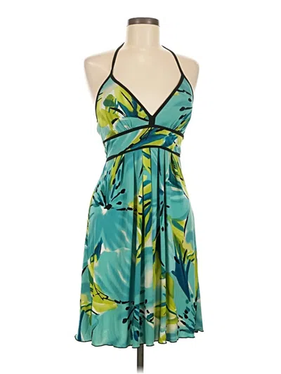 Pre-owned Iz Byer Cocktail Dress In Green