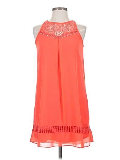 Pre-owned Iz Byer Cocktail Dress In Orange