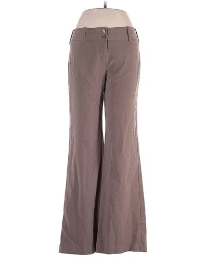 Pre-owned Iz Byer Dress Pants In Brown