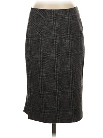 Pre-owned Iz Byer Formal Skirt In Gray