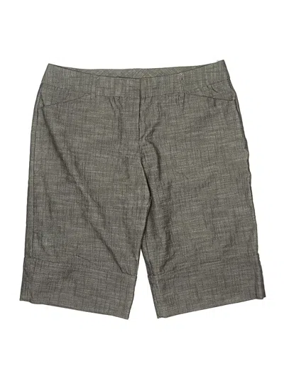 Pre-owned Iz Byer Khaki Shorts In Gray
