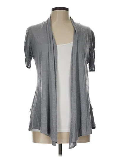 Pre-owned Iz Byer Kimono In Gray
