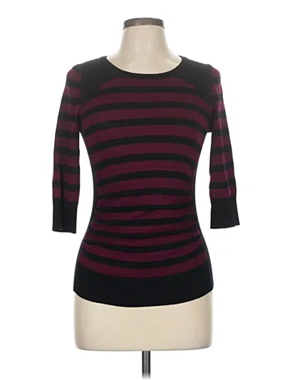 Pre-owned Iz Byer Pullover Sweater In Burgundy