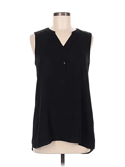 Pre-owned Iz Byer Sleeveless Blouse In Black