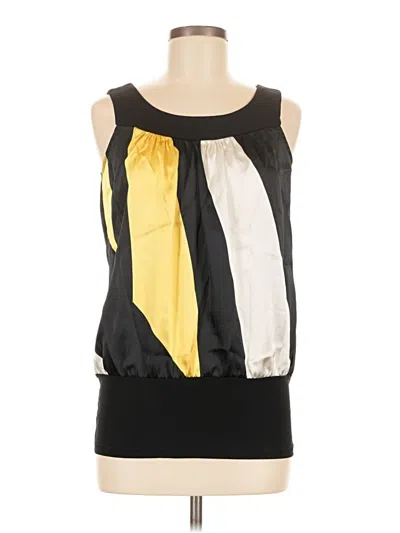 Pre-owned Iz Byer Sleeveless T-shirt In Gold