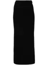 Izaak Azanei Midi Skirt In Black