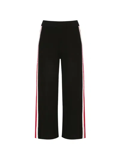 Izaak Azanei Side-stripe Ski Trousers In Black