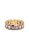 Izabel Display Emerald-cut Ring In Brown