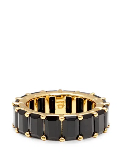 Izabel Display Emerald-cut Chunky Rings In Gold
