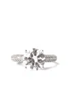 Izabel Display Breiter Mega Circle Ring In Silver