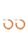 Izabel Display Klassische Creolen In Orange