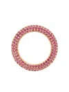 Izabel Display Pavé-set Cubic Zirconia Band Ring In Purple