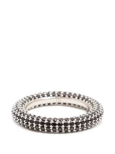 Izabel Display Pavé-set Rings In Silver
