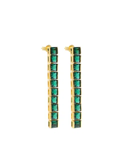 Izabel Display Post-back Fastening Earrings In Gold