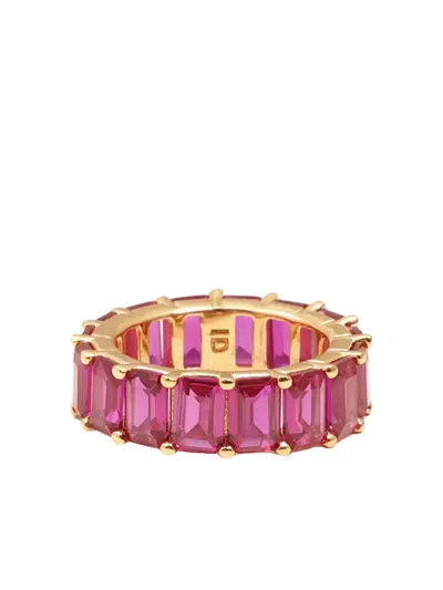Izabel Display Rectangle-cut Ring In Pink