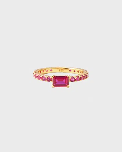 Izabel Display Ring Ultra Slim In Pink
