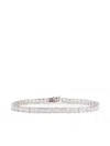 Izabel Display Square Tennis Bracelet In White