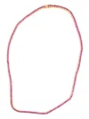 Izabel Display Tennis Halskette In Pink