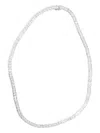 Izabel Display Tennis Square Necklace In Metallic