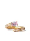 Izabel Display Twist Ring In Pink
