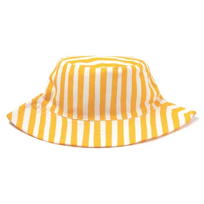 Izimini Kids'  Cotton Sun Protection Bucket Hat In Brighton