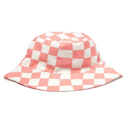 Izimini Kids'  Cotton Sun Protection Bucket Hat In Isla