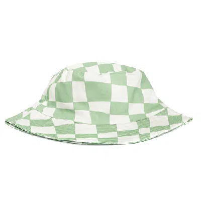 Izimini Kids'  Cotton Sun Protection Bucket Hat In Parker