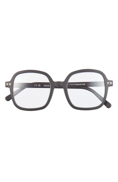 Izipizi 47mm Square Reading Glasses In Black