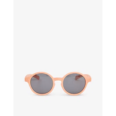 Izipizi Boys Apricot Kids #d Kids' Round-frame Semi-transparent Acetate Sunglasses