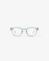 Izipizi #c 49mm Square Reading Glasses In Blue