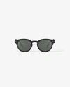 Izipizi #c 49mm Square Reading Sunglasses In Black