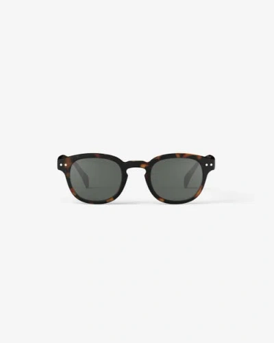 Izipizi #c 49mm Square Reading Sunglasses In Brown