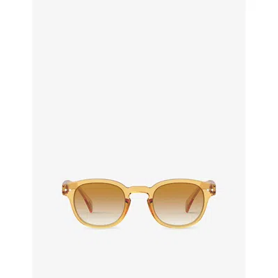 Izipizi #c Golden Canyon Square Acetate Sunglasses