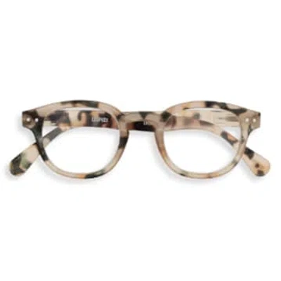 Izipizi C Light Tortoise Reading Glasses In Natural/brown/white