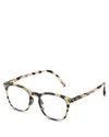 Izipizi Collection E Square Blue Light Glasses, 47mm In Brown