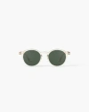 Izipizi Womens #d Sandstorm Round-frame Acetate Sunglasses In Green