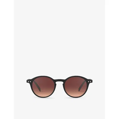 Izipizi #d Black Road Round Acetate Sunglasses