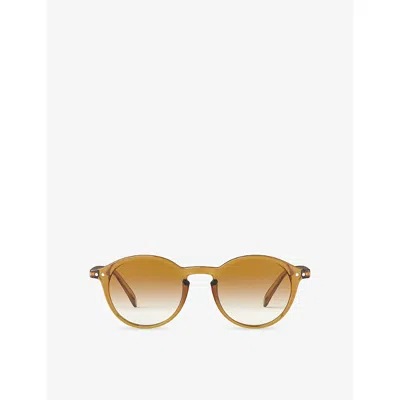 Izipizi #d Golden Canyon Round Acetate Sunglasses