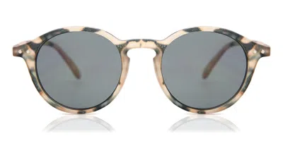 Izipizi D Sun Letmesee Light Tortoise Soft Grey Slmsdc69 Men's Sunglasses Tortoiseshell Size +0.00