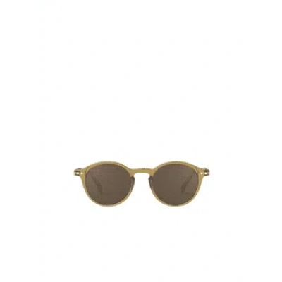 Izipizi #d Sunglasses In Golden Green From