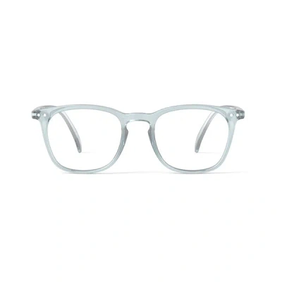 Izipizi Mens Frozen Blue #e Square-framed Golden Green Reading Glasses