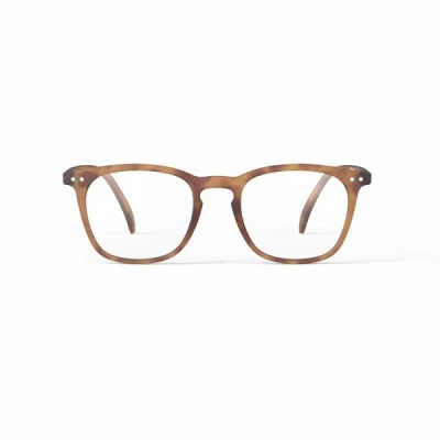 Izipizi Mens Havane #e Square-framed Golden Green Reading Glasses