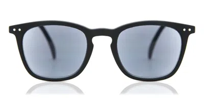 Izipizi E Sun Letmesee Black Soft Grey Slmsec01 Men's Sunglasses Black Size +1.00