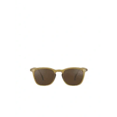 Izipizi #e Sunglasses In Golden Green From