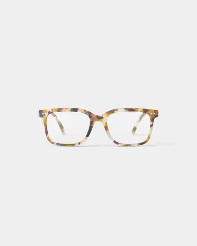 Izipizi #l 54mm Rectangular Reading Glasses In Brown