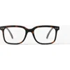 Izipizi #l 54mm Rectangular Reading Glasses In Brown