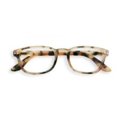 Izipizi Light Tortoise #b Reading Glasses In Natural/brown