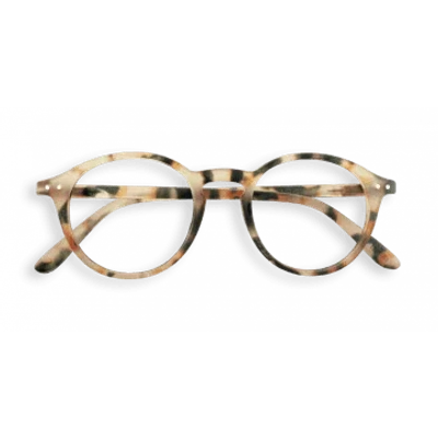 Izipizi Light Tortoise Style D Reading Glasses In Brown