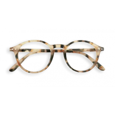 Izipizi Light Tortoise Style D Screen Protection Reading Glasses In Brown