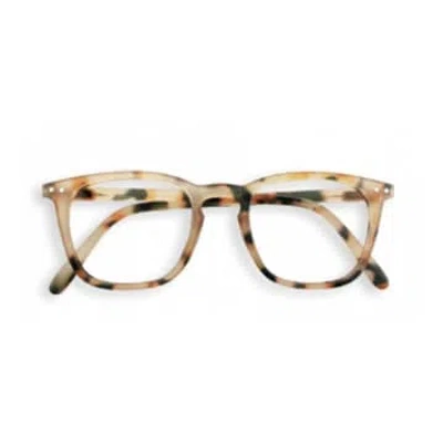 Izipizi Light Tortoise Style E Reading Glasses In Natural/brown/yellow